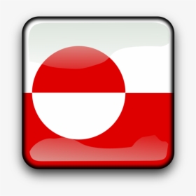 Flag Of Greenland National Flag Flag Of Cambodia - Circle, HD Png Download, Free Download