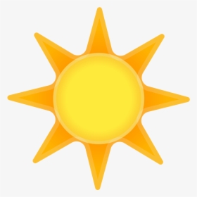 Sun Icon - ☀ Meaning, HD Png Download, Free Download