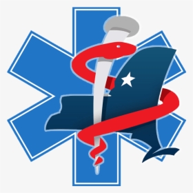 North Country Ems Program Agency - Green Star Of Life, HD Png Download, Free Download