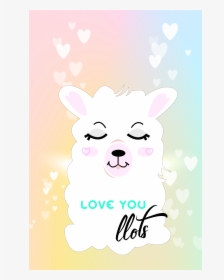 Love You Llots Sheep Wall Art Canvas, HD Png Download, Free Download