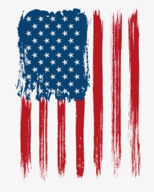 Flags Clipart Decoration - Clip Art American Flag Transparent, HD Png Download, Free Download