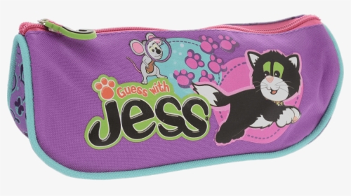 Guess With Jess Pencil Case - Cartoon, HD Png Download, Free Download