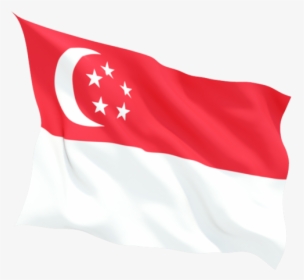 Download Flag Icon Of Singapore At Png Format - Singapore Flag Waving Png, Transparent Png, Free Download