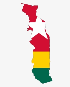 Flag Map Of Togo, HD Png Download, Free Download