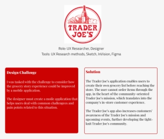 Transparent Trader Joes Png - Trader Joes, Png Download, Free Download