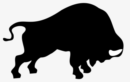 Monochrome - Bison Vector, HD Png Download, Free Download