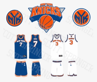 Knicks - New York Knicks Modernized Logo, HD Png Download, Free Download