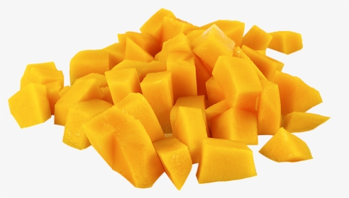 Fruit, Mango, Parts, Png, Yellow, Cutout, Transparent - Trozos De Mango, Png Download, Free Download