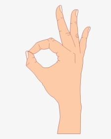 Ok Hand Sign Clipart, HD Png Download, Free Download