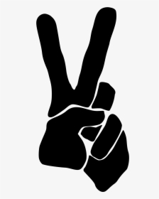 Peace Big Image Png - Hand With Peace Sign Transparent, Png Download, Free Download