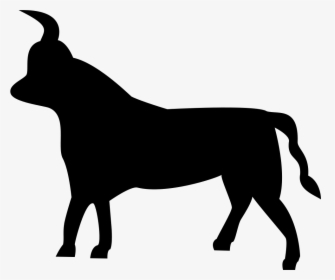 Taurus Bull Side View Sign - Side View Of A Bull, HD Png Download, Free Download