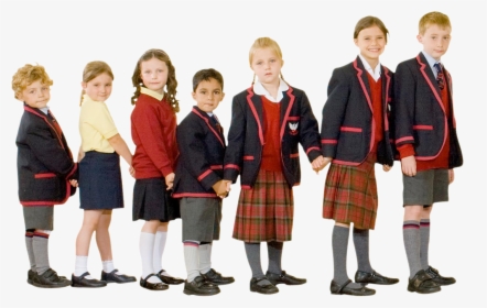 School Children With Uniform Png, Transparent Png, Free Download