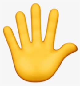 Okay Finger Emoji Png - High Five Hand Emoji, Transparent Png - kindpng