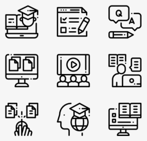 Online Learning - Architecture Vector Icon, HD Png Download, Free Download