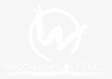 Waccamaw Golf Trail White Transparent Logo Graphic - Graphic Design, HD Png Download, Free Download
