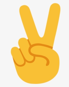 Okay - Transparent Background Peace Sign Emoji, HD Png Download, Free Download