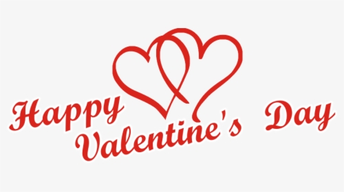 Happy Valentines Day Text Png - Transparent Happy Valentines Day Png, Png Download, Free Download