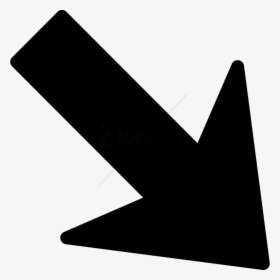 Transparent Arrow Pointing Right Png - Arrow Pointing Right Down, Png Download, Free Download