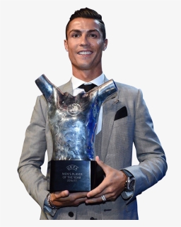 Uefa Player Of The Year Cristiano Ronaldo, HD Png Download, Free Download