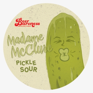 Dd004929 Beer Baroness Madame Mcclure Pickle Sour Tap - Apple, HD Png Download, Free Download