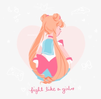Usagi Fight Like A Girl, HD Png Download, Free Download