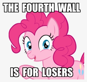 Astie-th, Fourth Wall, Happy, Image Macro, Meme, Pinkie - Immaculate Conception Academy Of Manila, HD Png Download, Free Download