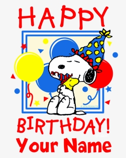 Snoopy Happy Birthday Meme Clipart , Png Download - Happy 60th Birthday Snoopy, Transparent Png, Free Download