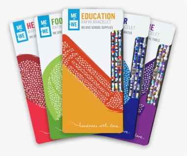 Me To We Education Impact Rafiki Bracelet , Png Download - Education Me To We Bracelets, Transparent Png, Free Download