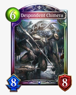 Unevolved Despondent Chimera Evolved Despondent Chimera - Cassiopeia Shadowverse, HD Png Download, Free Download