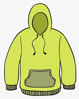 How To Draw A Hoodie - Easy To Draw Hoodie, HD Png Download, Free Download