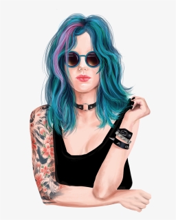Tattoo, Transparent Png - Hd Colour Full Girl Png, Png Download, Free Download