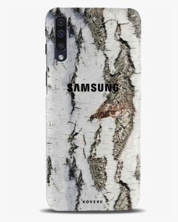 Tree Bark Cover Case For Samsung Galaxy A50 - Birch Bark Tile Texture, HD Png Download, Free Download