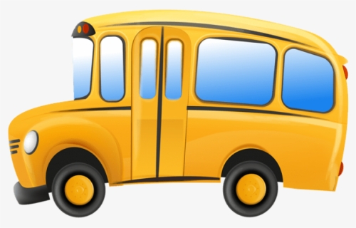 School Bus Cliparts - Transparent Background School Bus Clipart, HD Png Download, Free Download