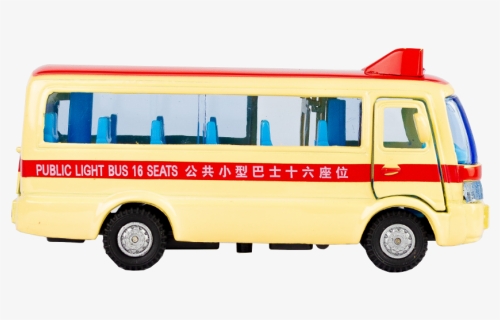 Hong Kong Mini Bus Toy Red 13x5x6cm"  Class= - Hong Kong Minibus Clipart, HD Png Download, Free Download