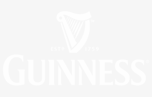 Guinness Logo Black & White, HD Png Download, Free Download