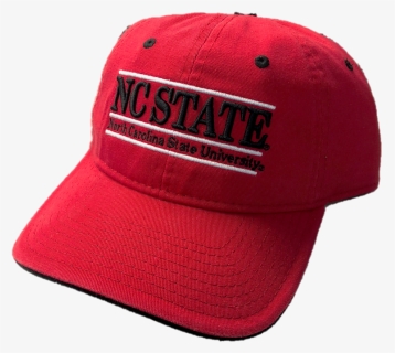 Nc State Wolfpack Red Nc State Bar Design Hat - Baseball Cap, HD Png Download, Free Download