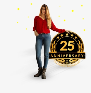 25 Years Main Img - Jazz 25th Anniversary Logo, HD Png Download, Free Download