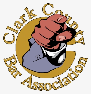 Pointing Logo - Clark County Bar Association, HD Png Download, Free Download