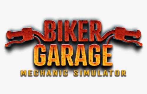 Biker Garage Mechanic Simulator Logo, HD Png Download, Free Download