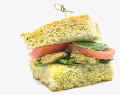 Pesto Chicken Panini - Fast Food, HD Png Download, Free Download