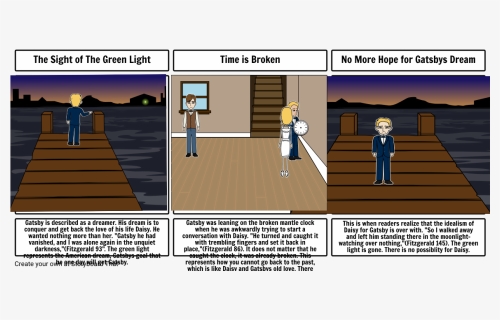 The Green Light And Mantle Clock - Cartoon, HD Png Download, Free Download