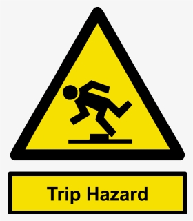 Warning Trip Hazard Signs, HD Png Download, Free Download