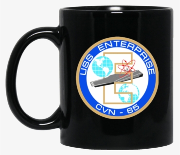 Uss Enterprise Cvn 65 Coffee Mugs - Mug, HD Png Download, Free Download