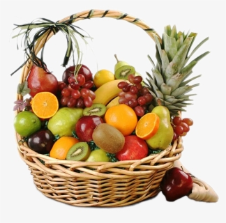 Basket Full Of Fruits, HD Png Download, Free Download