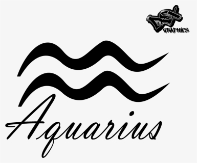 Aquarius Symbol Outline, HD Png Download, Free Download