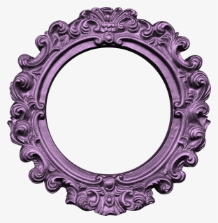 Transparent Purple Frame Png - Cadre Rond Doré Png, Png Download, Free Download