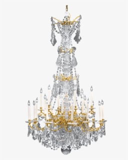 A Substantially-sized Baccarat Crystal Chandelier Of - Baccarat Crystal Chandelier, HD Png Download, Free Download