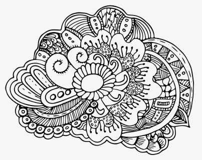 mandala art adult art coloring sheet free printable line art hd png download kindpng