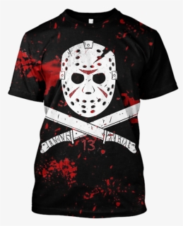 3d Jason Voorhees Friday The 13th Hoodie - Friday The 13th Jason Hoodie, HD Png Download, Free Download