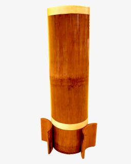Bamboo Umbrella And Walking Stick Stand In Dark Ambre - Plywood, HD Png Download, Free Download